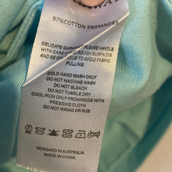 Chic Sky Blue Ruffle Mini Dress - Picture 6 of 6